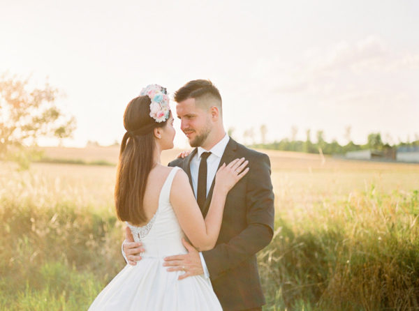 Svadobny portret na film Stodola Lubianka a Hainburg