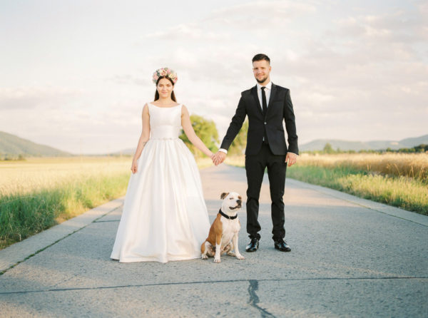 Svadobny portret na film Stodola Lubianka a Hainburg