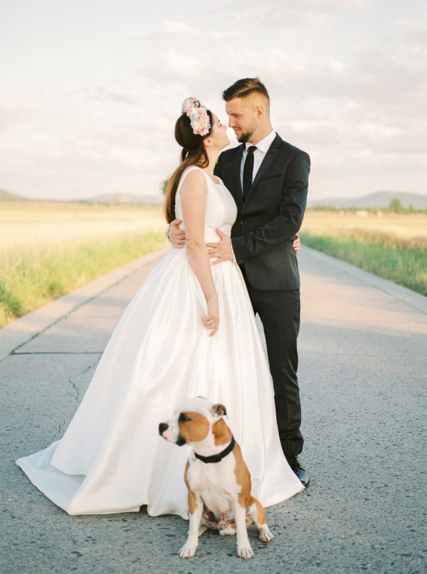 Svadobny portret na film Stodola Lubianka a Hainburg